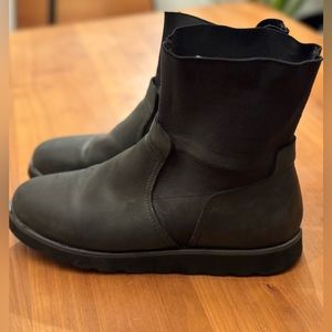 Chelsea utility work boot full grain leather elastic men’s size 10